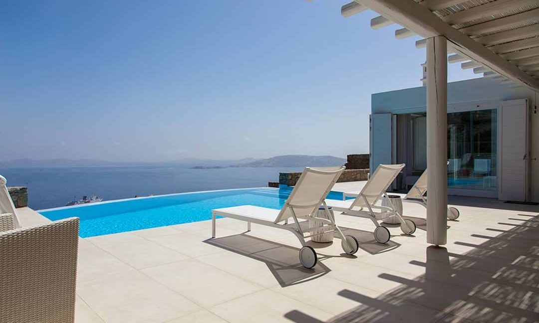 Villa in Tourlos Mykonos with sea view, Mykonos Property 10