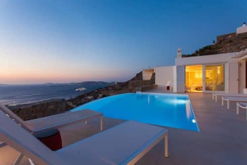 Villa in Tourlos Mykonos with sea view, Mykonos Property 12