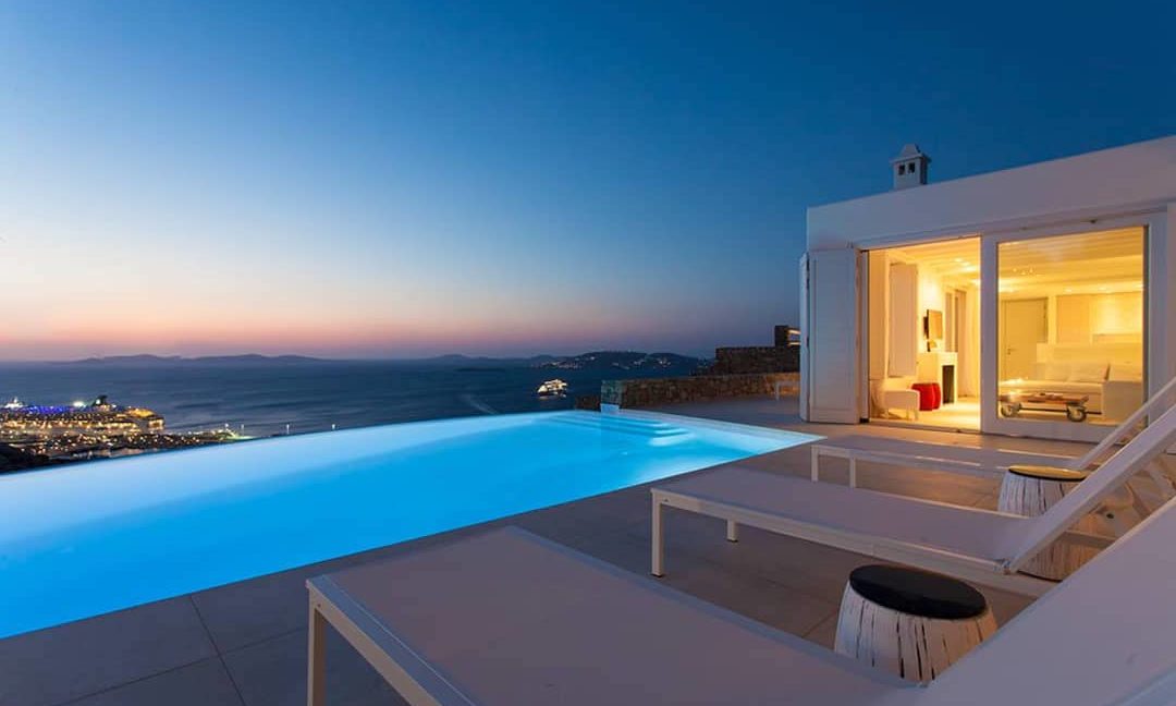 Villa in Tourlos Mykonos with sea view, Mykonos Property 18