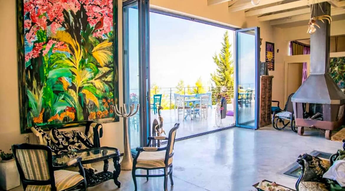 Villa with Sea View and Large Terrace in Lefkada 5