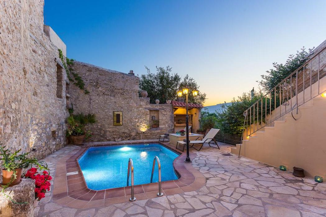 Villa Casa Sanguinazzo historical building in Crete