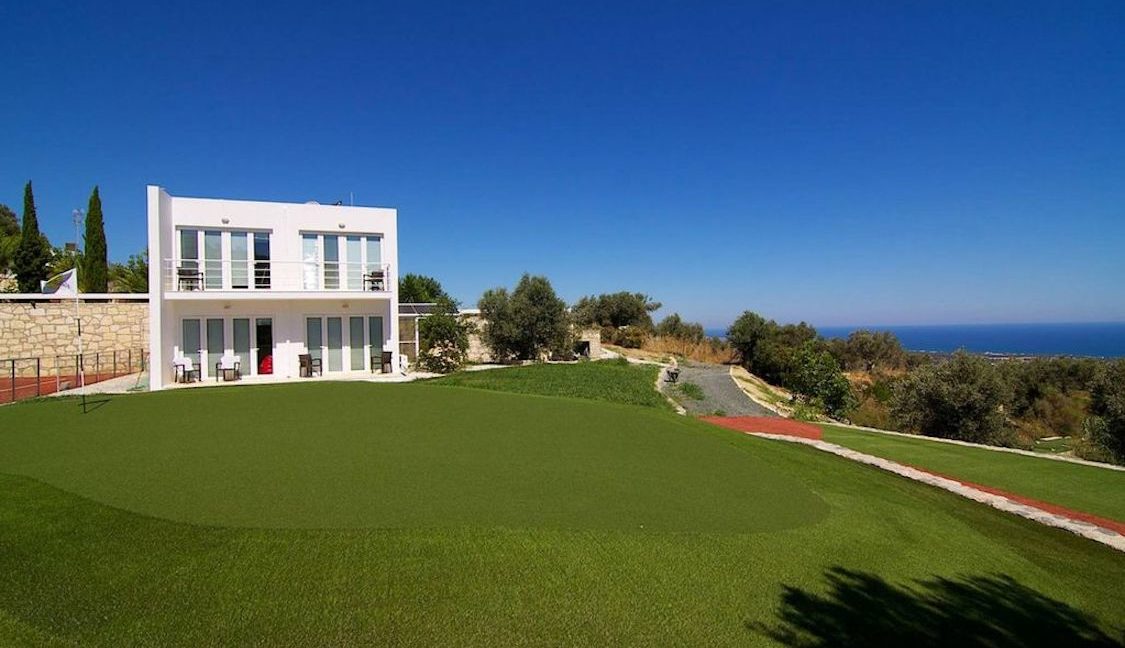 Villa with Golf course in Crete Rethymno 34