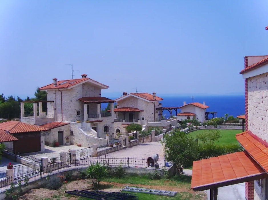Stone House Kassandra Halkidiki, Afytos with sea view