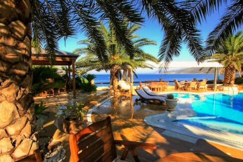 Luxury Sea front Villa in Attica FOR SALE - Porto Germeno, Luxury Beachfront Estate Greece, Luxury Estates Greece 24