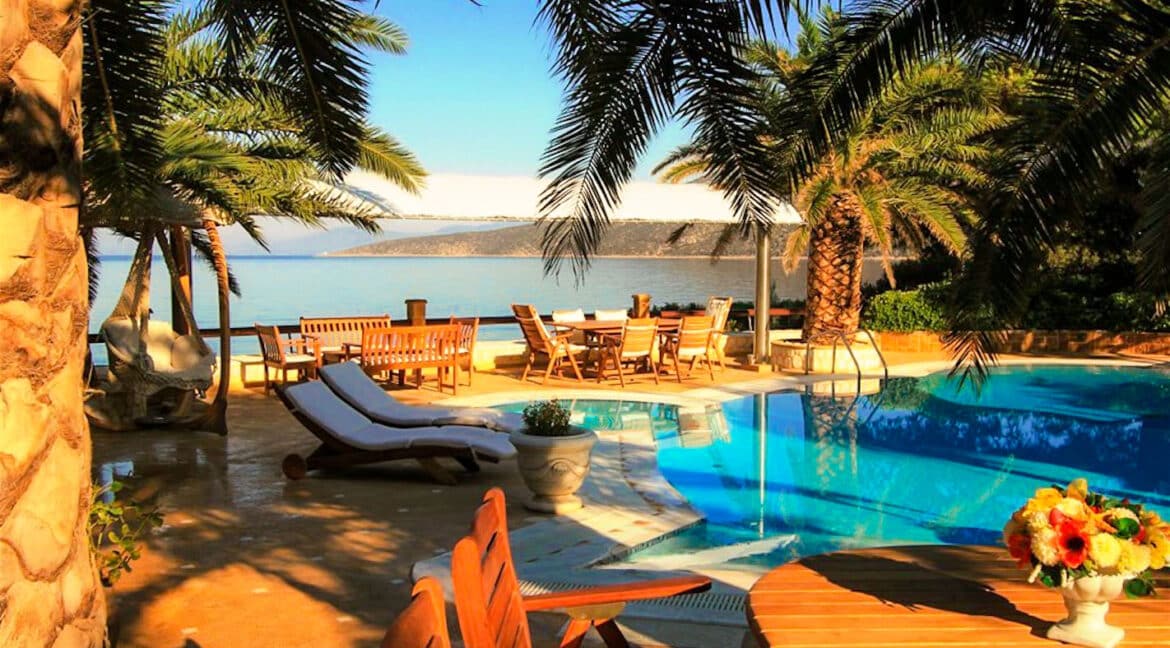 Luxury Sea front Villa in Attica FOR SALE - Porto Germeno, Luxury Beachfront Estate Greece, Luxury Estates Greece 27
