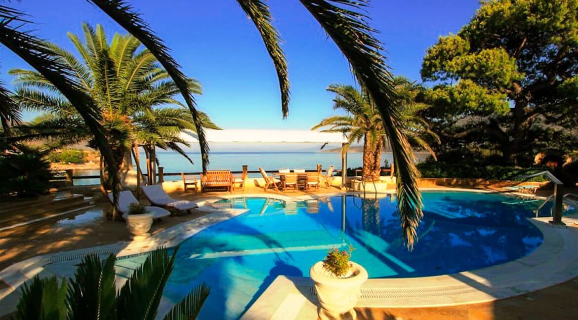 Luxury Sea front Villa in Attica FOR SALE - Porto Germeno, Luxury Beachfront Estate Greece, Luxury Estates Greece 29