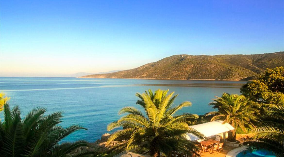 Luxury Sea front Villa in Attica FOR SALE - Porto Germeno, Luxury Beachfront Estate Greece, Luxury Estates Greece 30