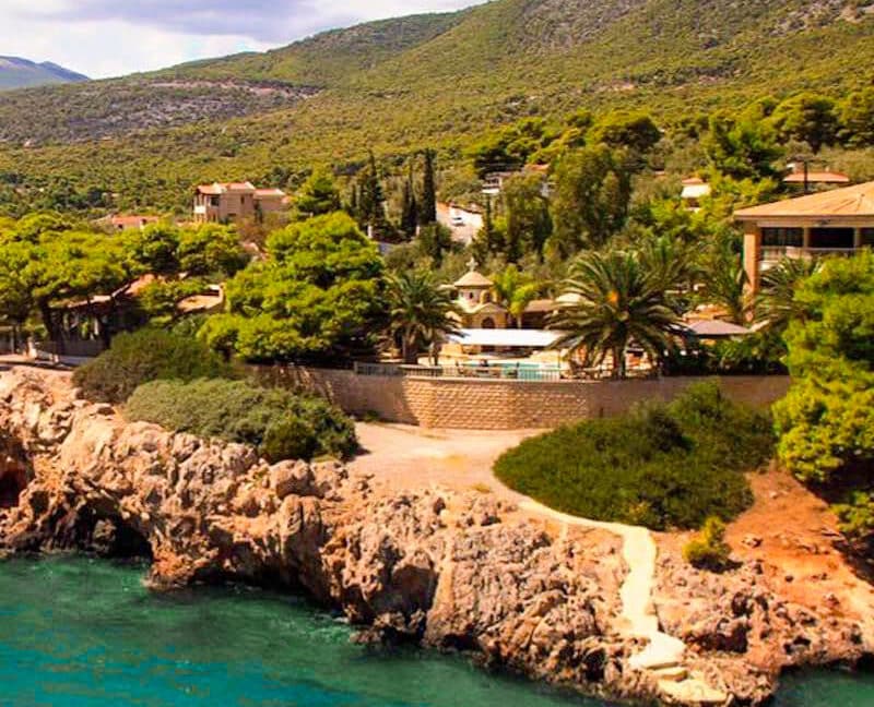 Luxury Sea front Villa in Attica FOR SALE - Porto Germeno, Luxury Beachfront Estate Greece, Luxury Estates Greece 39