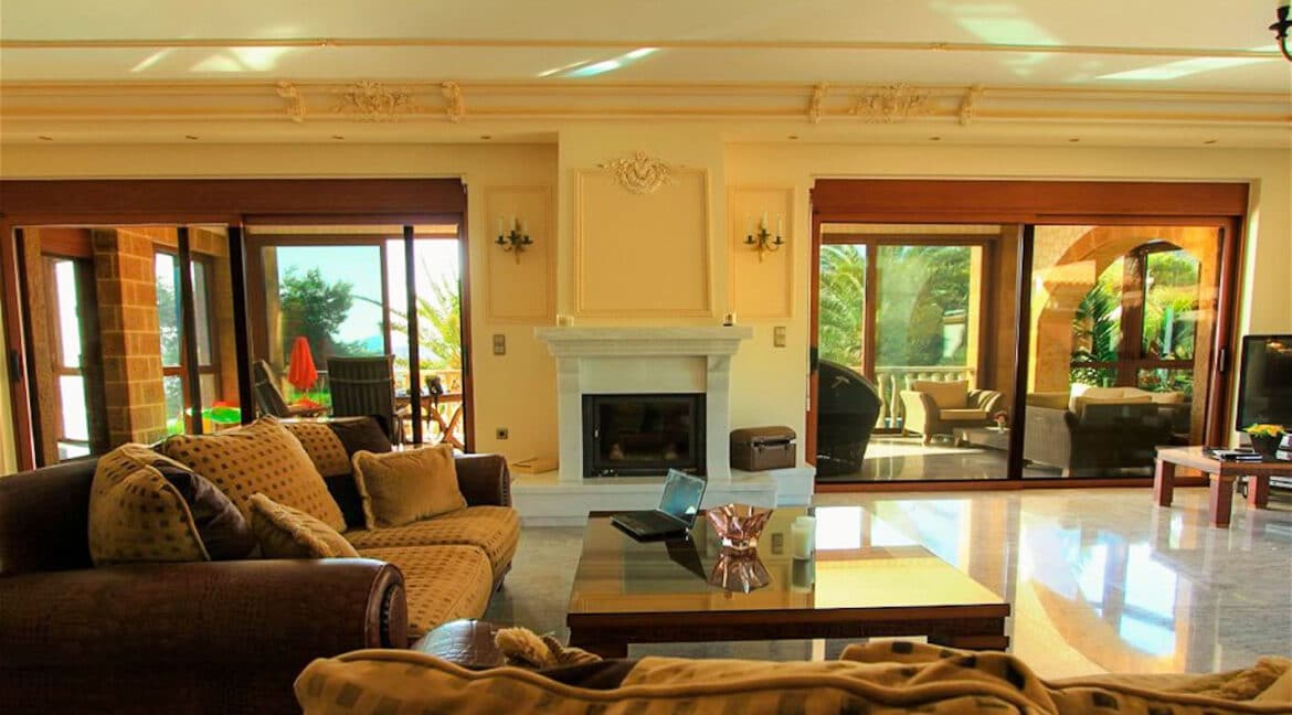 Luxury Sea front Villa in Attica FOR SALE - Porto Germeno, Luxury Beachfront Estate Greece, Luxury Estates Greece 4