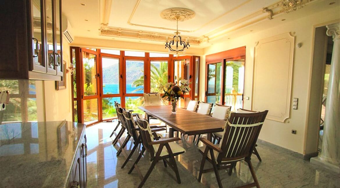 Luxury Sea front Villa in Attica FOR SALE - Porto Germeno, Luxury Beachfront Estate Greece, Luxury Estates Greece 5