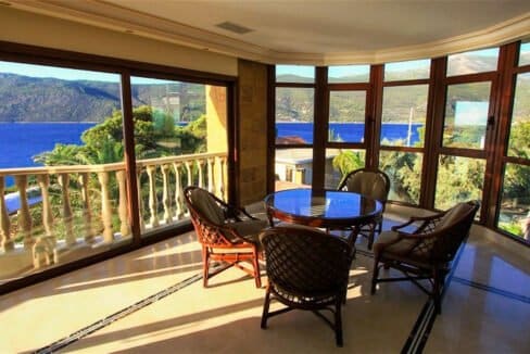Luxury Sea front Villa in Attica FOR SALE - Porto Germeno, Luxury Beachfront Estate Greece, Luxury Estates Greece 9