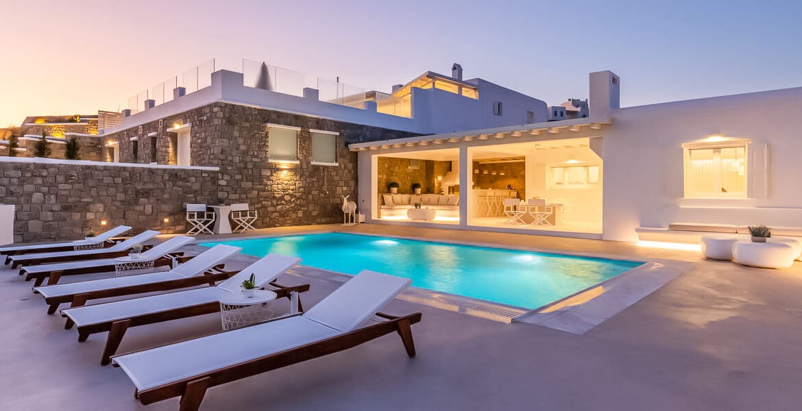 Sea View Villa Kanalia Mykonos, Mykonos Luxury Estates 1