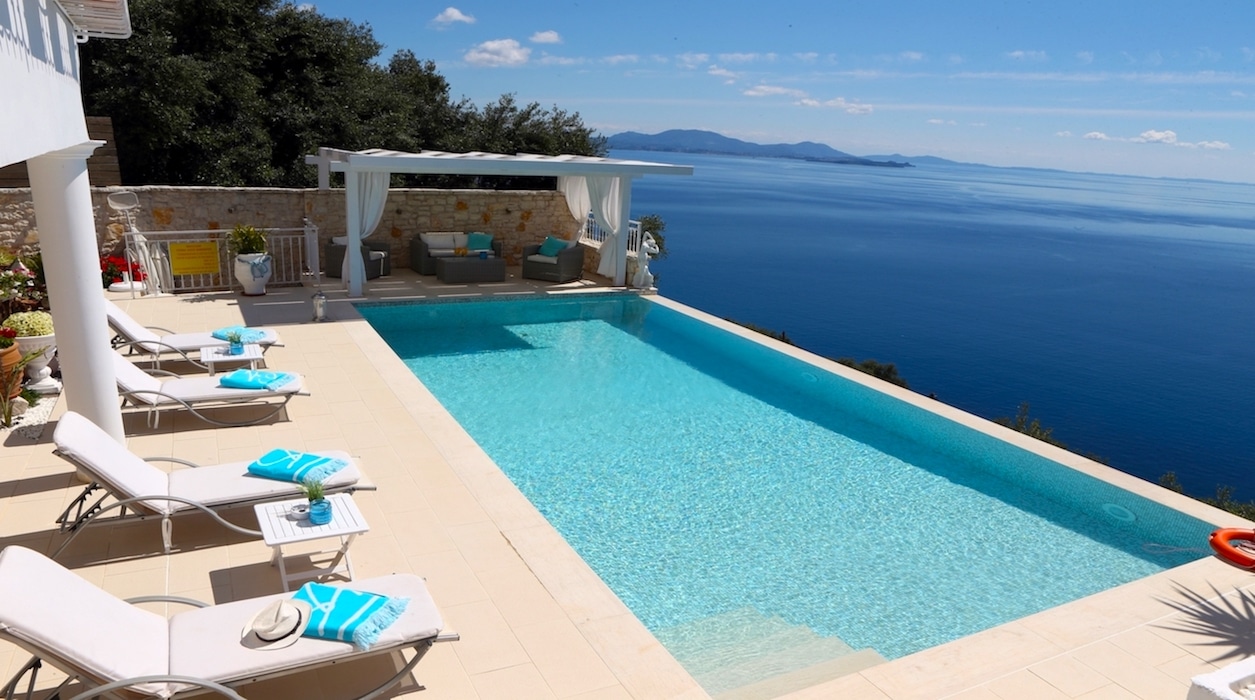 Sea View Villa at Agni Corfu FOR SALE, Corfu Luxury Homes