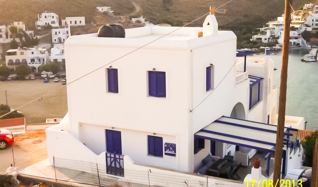 Seafront House Cyclades Greece, Beachfront Property Kythnos Island 6