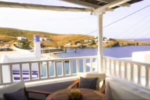 Seafront House Cyclades Greece, Beachfront Property Kythnos Island