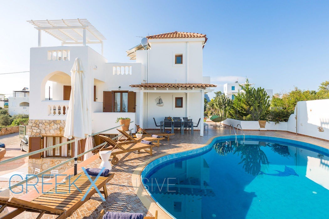 Seafront Villa Chania Crete, House in Crete Island