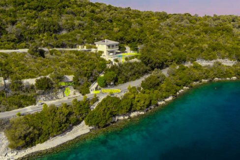 Seafront Villa Meganisi Lefkada Greece, Real Estate Greece, Lefkas Realty 9