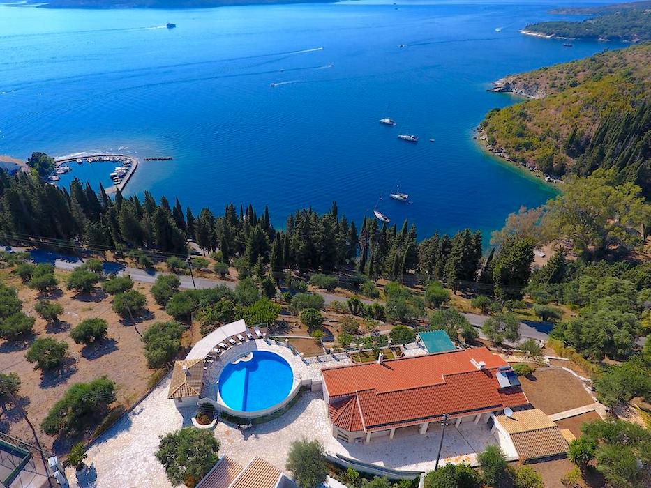 Seafront Villa in Corfu, near Kassiopi