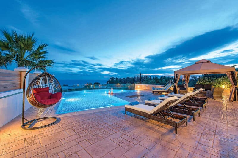 Villa Zante Greece, Zakynthos Properties with Sea View