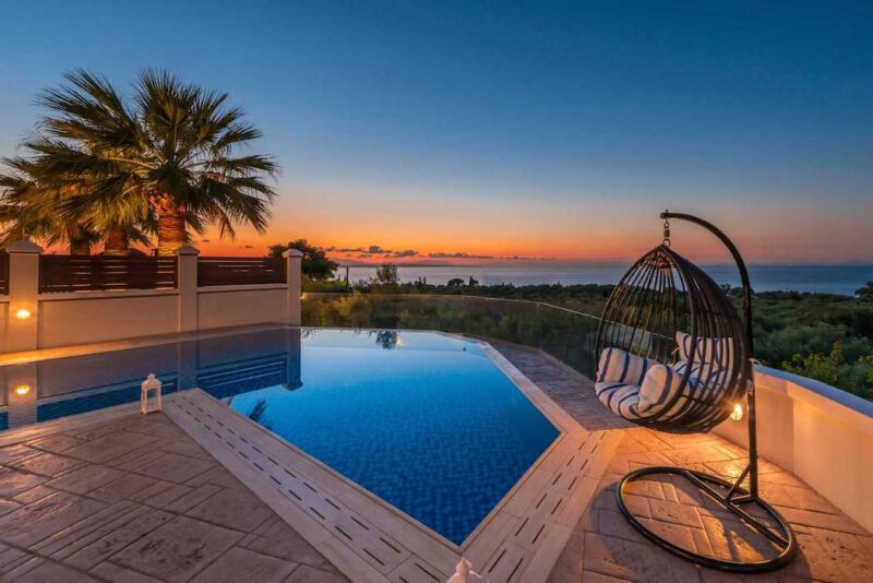 Villa Zante Greece, Zakynthos Properties with Sea View