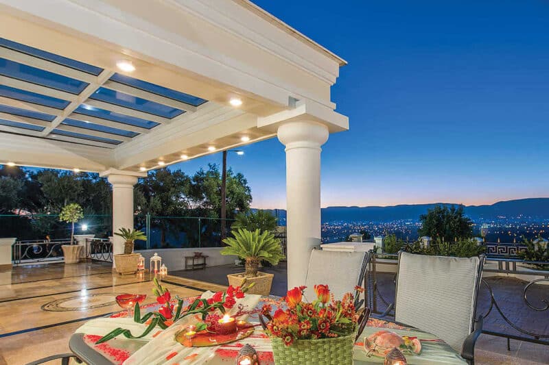 Villa Zante Greece, Zakynthos Properties with Sea View