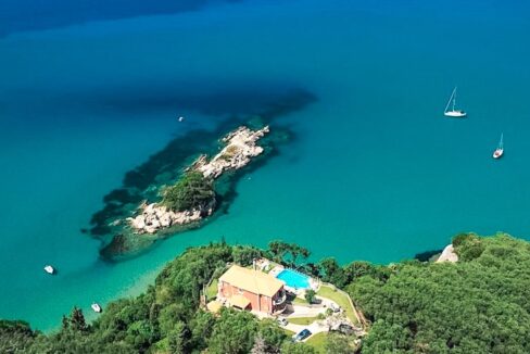 Beachfront Villa in Corfu for sale, Corfu Homes for sale 45