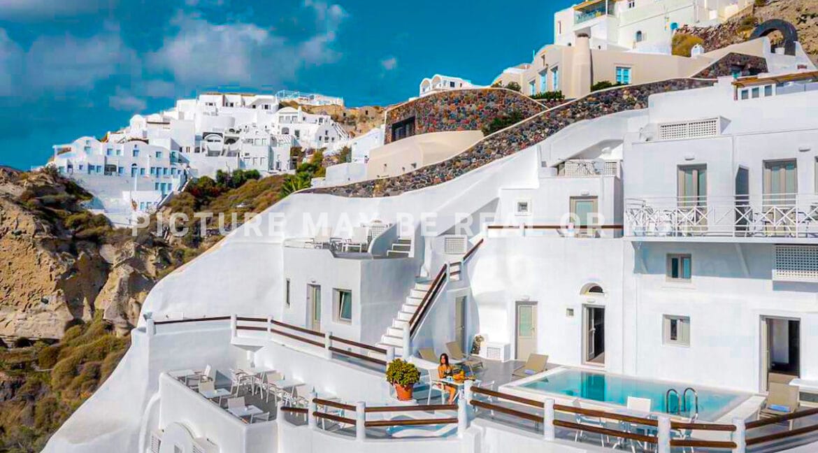 Caldera Villas for Sale, Santorini Villas for sale. Properties Santorini Greece._