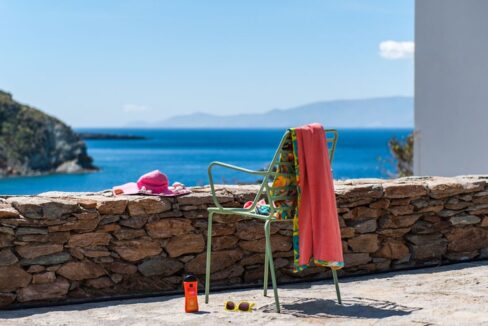Economy Sea View Villa in Cyclades Greece, Kythnos Island