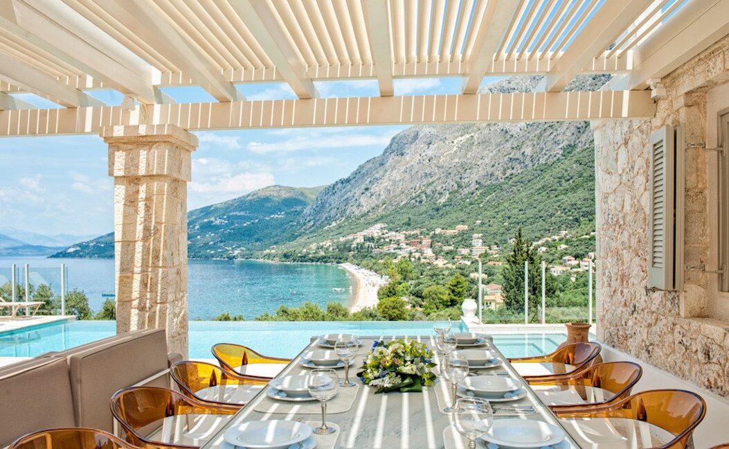 Seafront Corfu Villa for Sale, Barbati Corfu Greece 12