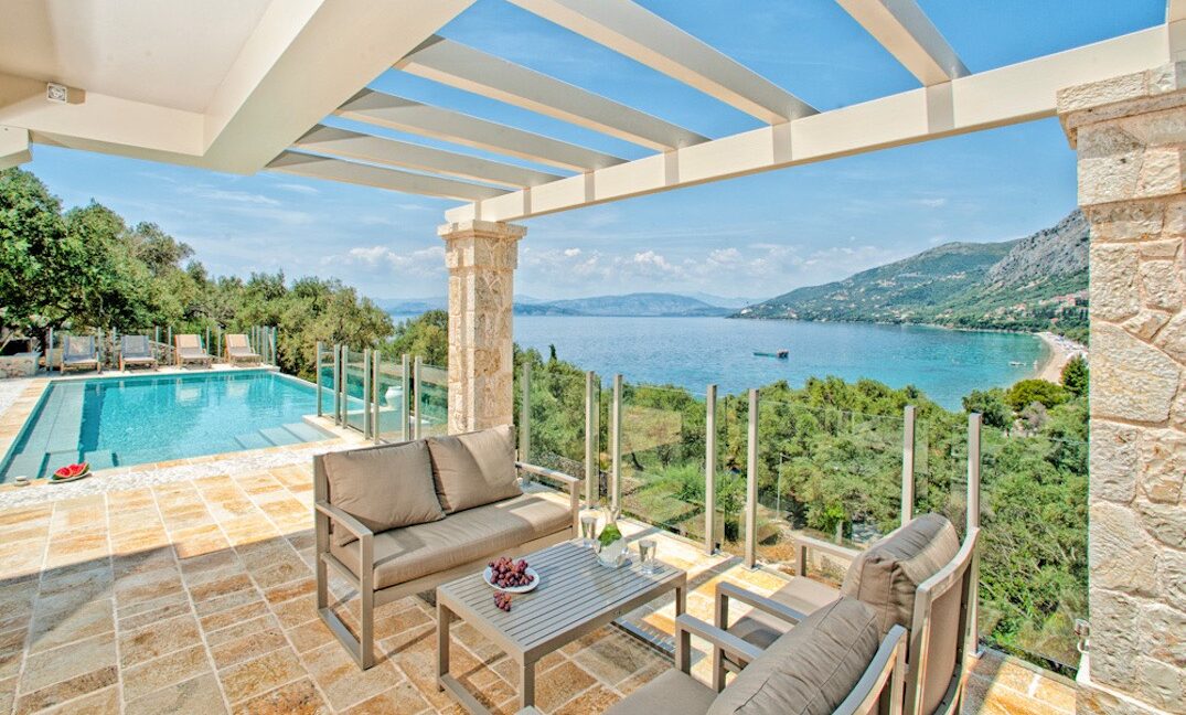 Seafront Corfu Villa for Sale, Barbati Corfu Greece 22