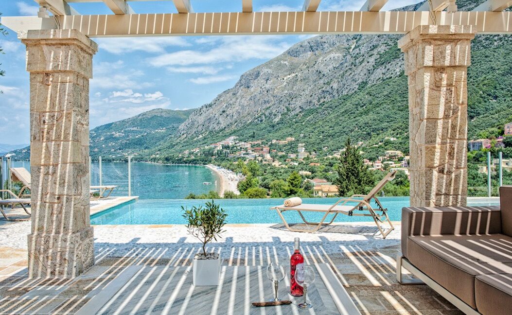 Seafront Corfu Villa for Sale, Barbati Corfu Greece 5