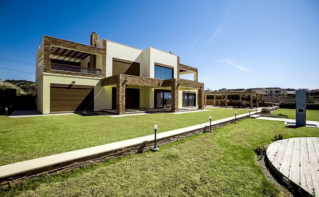 Seafront Villa in Rhodes Greece for sale, Rhodes Island Villas for sale 1
