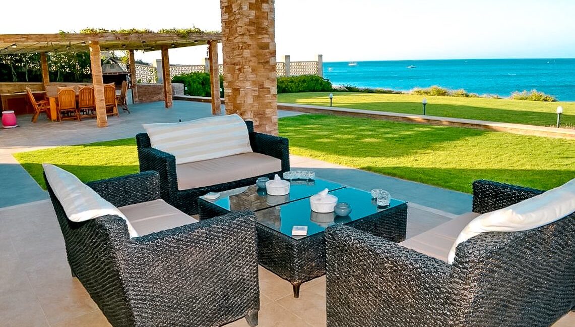 Seafront Villa in Rhodes Greece for sale, Rhodes Island Villas for sale 2