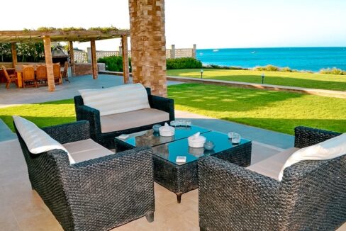 Seafront Villa in Rhodes Greece for sale, Rhodes Island Villas for sale 2