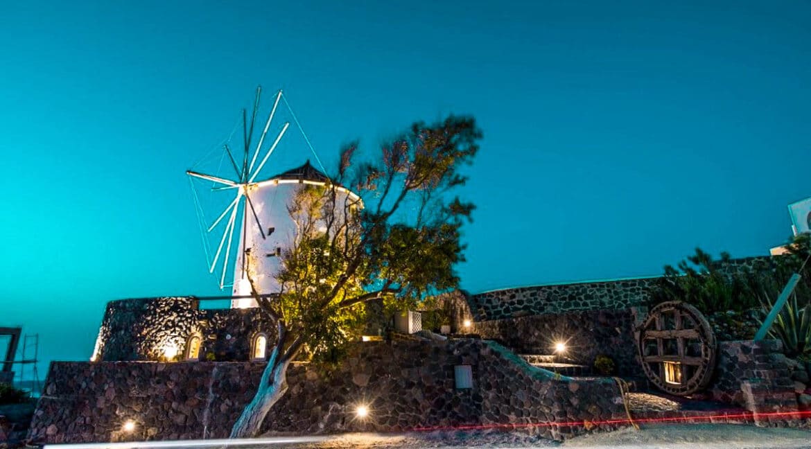 Windmill for sale in Santorini Greece 23