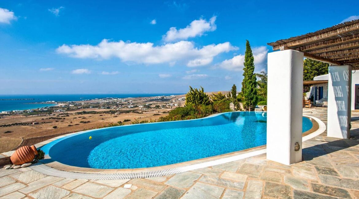 Panoramic View Villa in Paros Cyclades, Paros Greece Properties