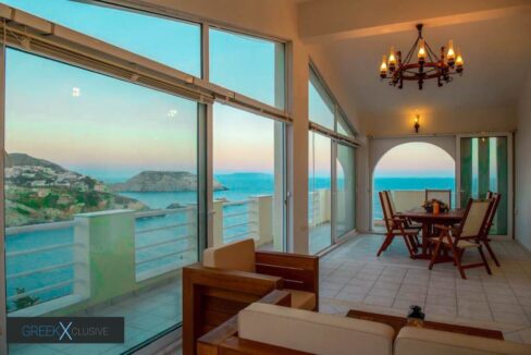 Big seafront Villa in Crete in Agia Pelagia 12