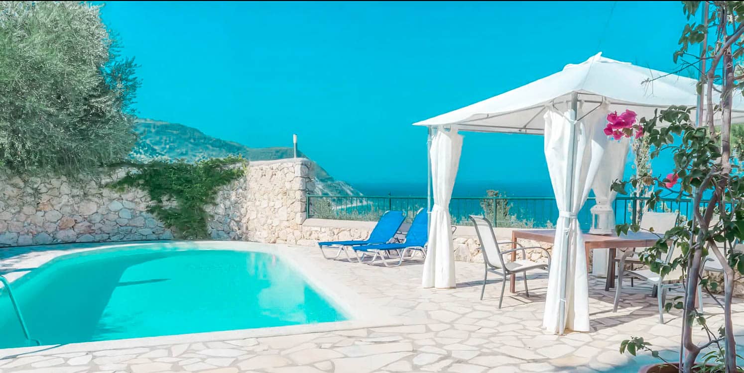 Paradise View Villa in West Lefkada