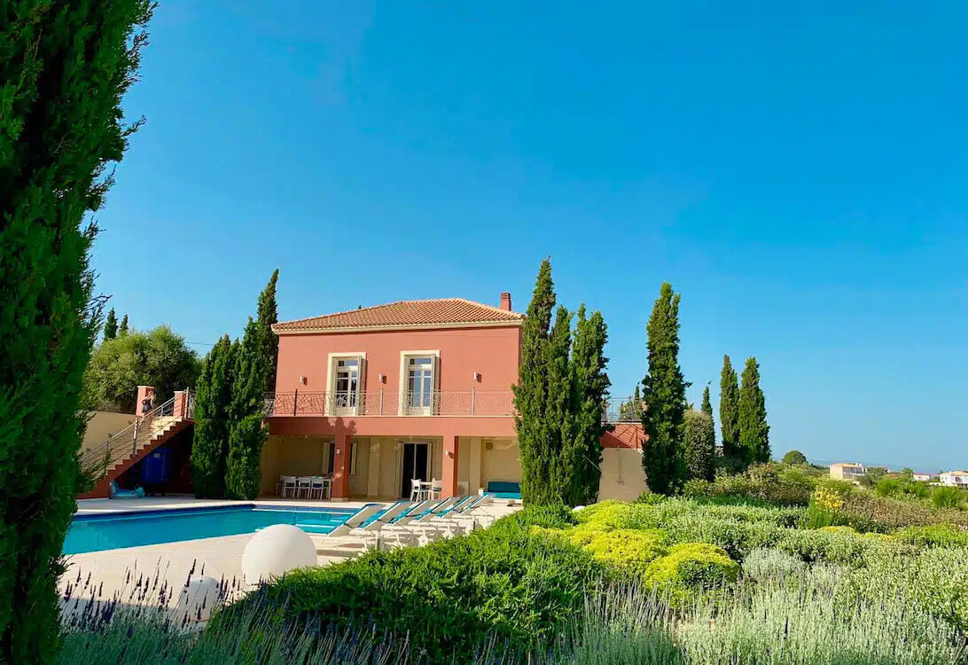 Seafront Mansion Kefalonia Greece for Sale