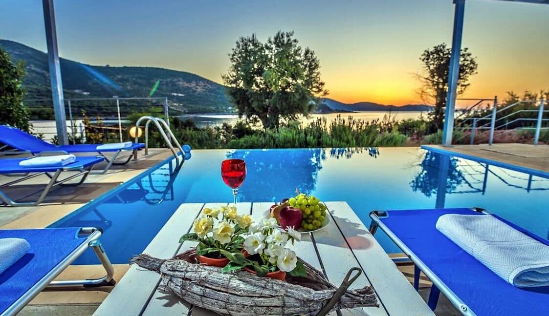 Seafront Villa Lefkada Greece. Lefkas Real Estate, Lefkada Ionio Greece Homes, Buy House in Greek Islands 24