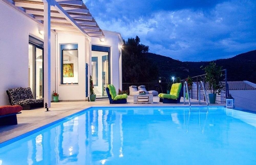 Seafront Villa Lefkada Greece. Lefkas Real Estate, Lefkada Ionio Greece Homes, Buy House in Greek Islands 44