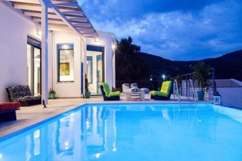 Seafront Villa Lefkada Greece. Lefkas Real Estate, Lefkada Ionio Greece Homes, Buy House in Greek Islands 44