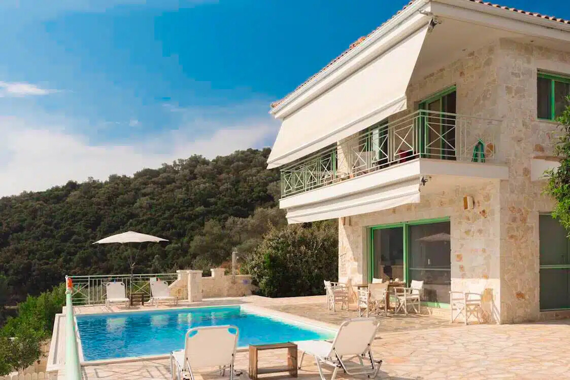 Seafront Villa Meganisi Lefkada Greece FOR SALE TOP PROPERTIES