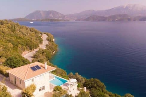 Seafront Villa Meganisi Lefkada Greece, Real Estate Greece, Lefkas Realty
