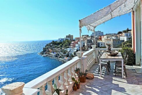 Seafront Villa for Sale in Syros Island, Seafront Property Greek Island 4