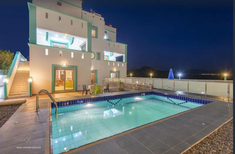2 Seafront Villas in Rhodes Greece , The Best Seafront Properties