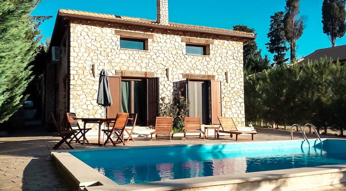 Traditional House Lefkada Island Ionio Greece. Lefkada Greece Properties 15