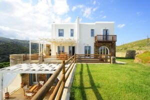 Villa for sale Andros Island Cyclades Greece, Properties in Greek Islands