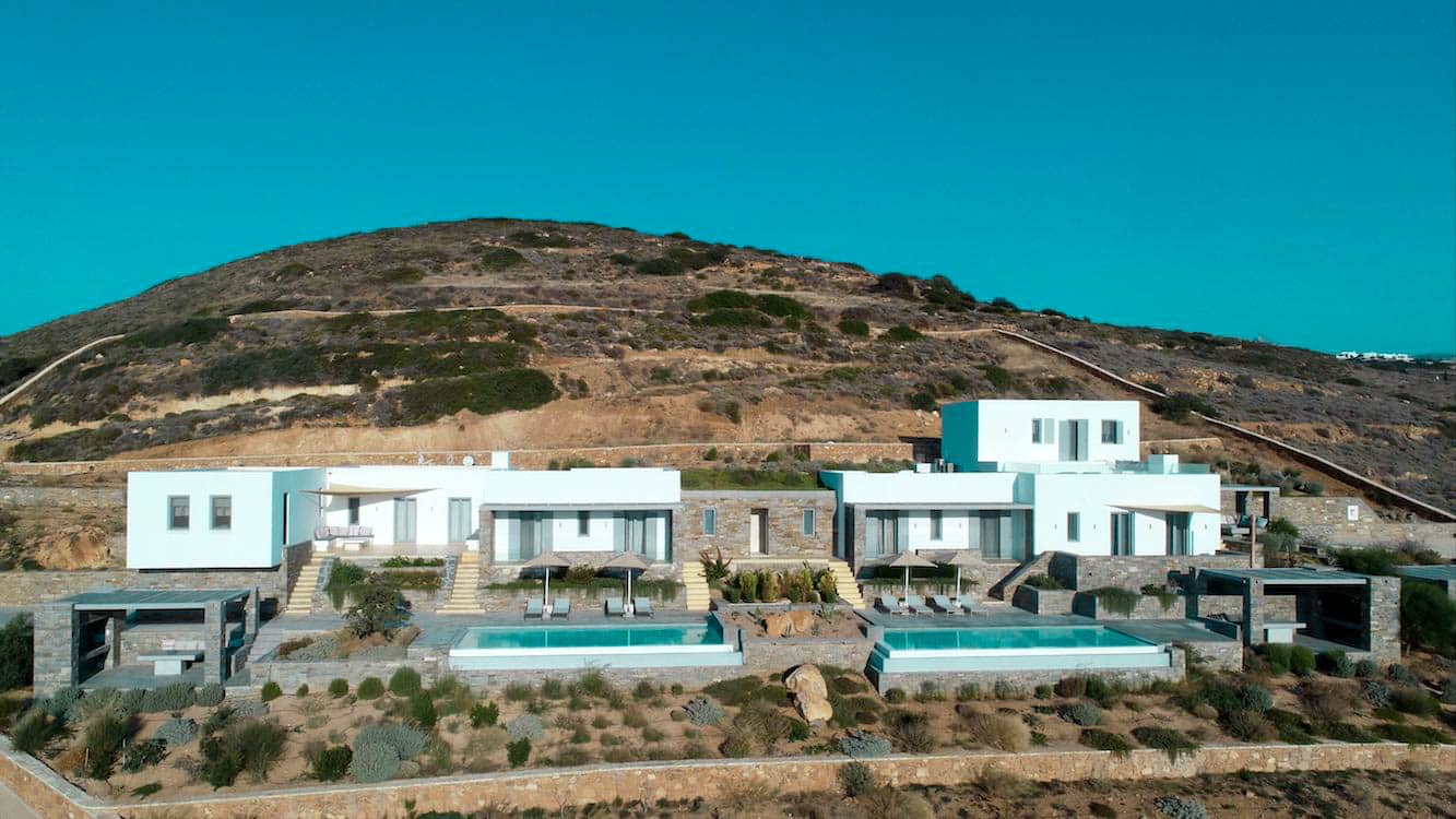 Big Villa with amazing sea view in Paros
