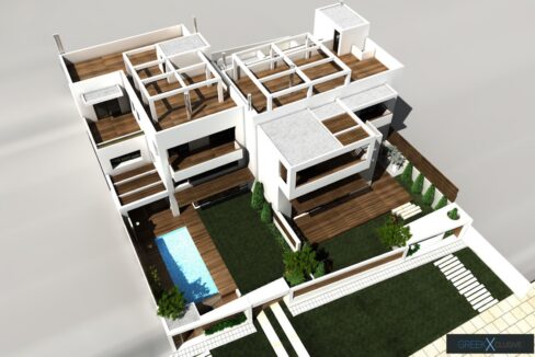 Modern maisonette with pool and garden, Alimos, South Athens 12